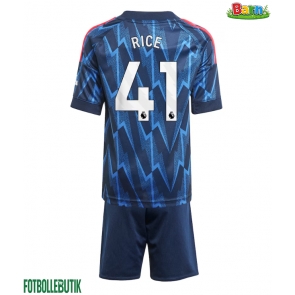 Arsenal Declan Rice #41 Bortaställ Barn 2025-26 Kortärmad (+ Korta byxor)